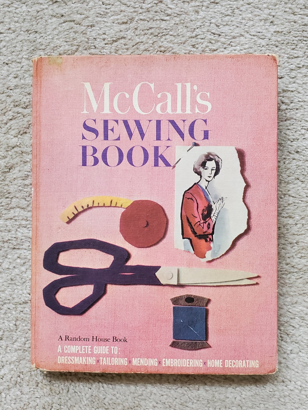 McCall's Pink Sewing Book Vintage 1963
